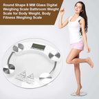 Side view of lightweight digital personal body weight scale