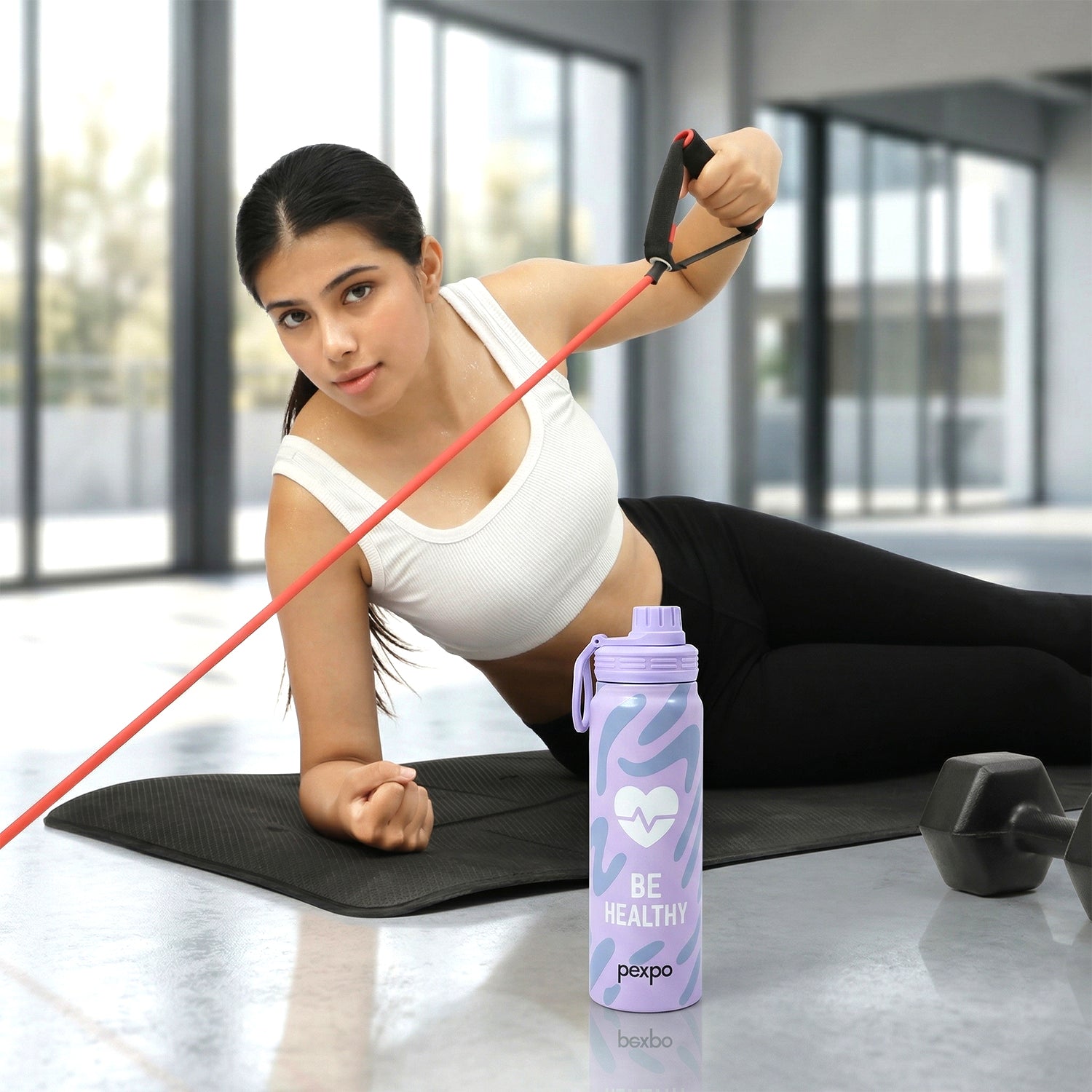 Eco-friendly travel stainless steel water bottle