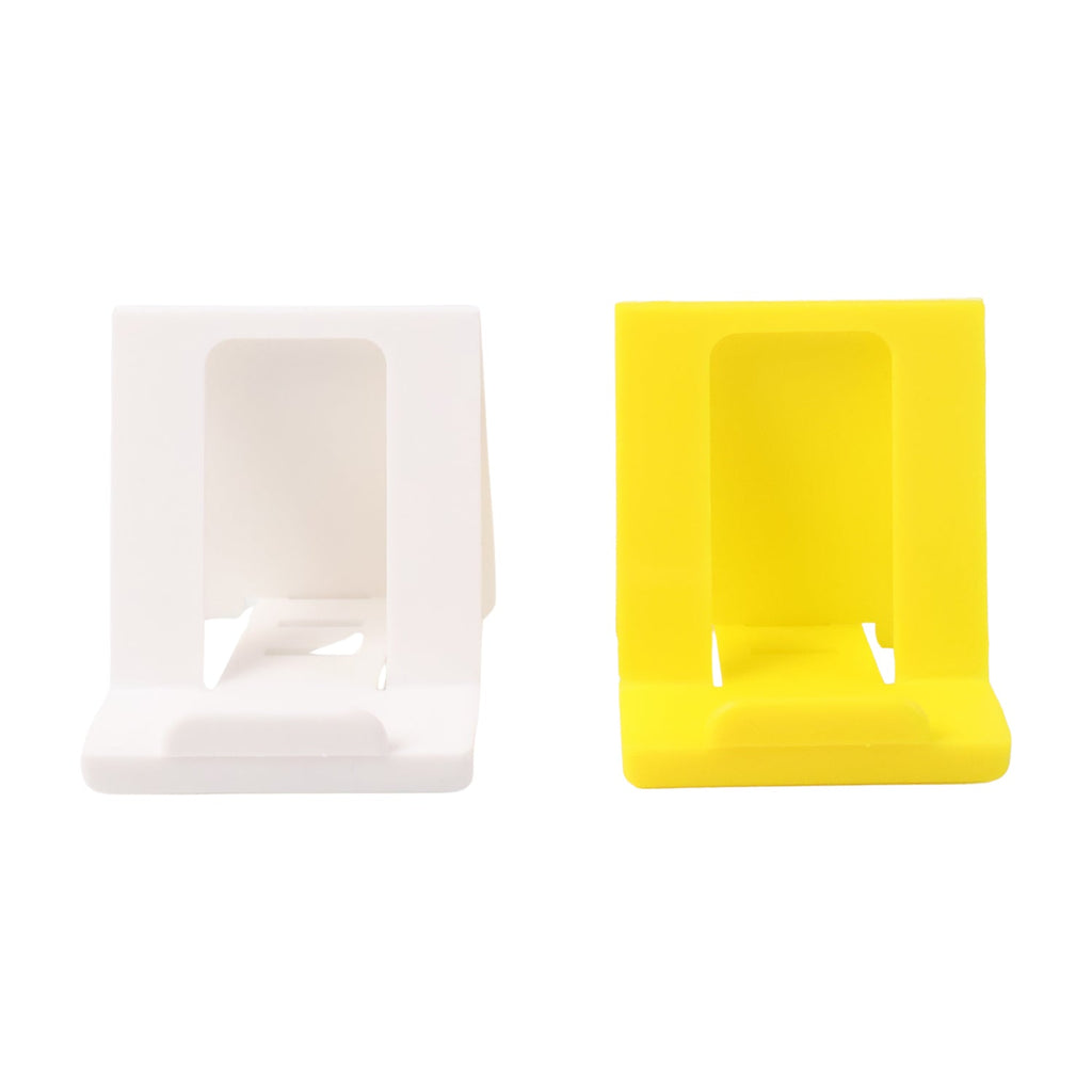 Compact foldable mobile phone stand without device