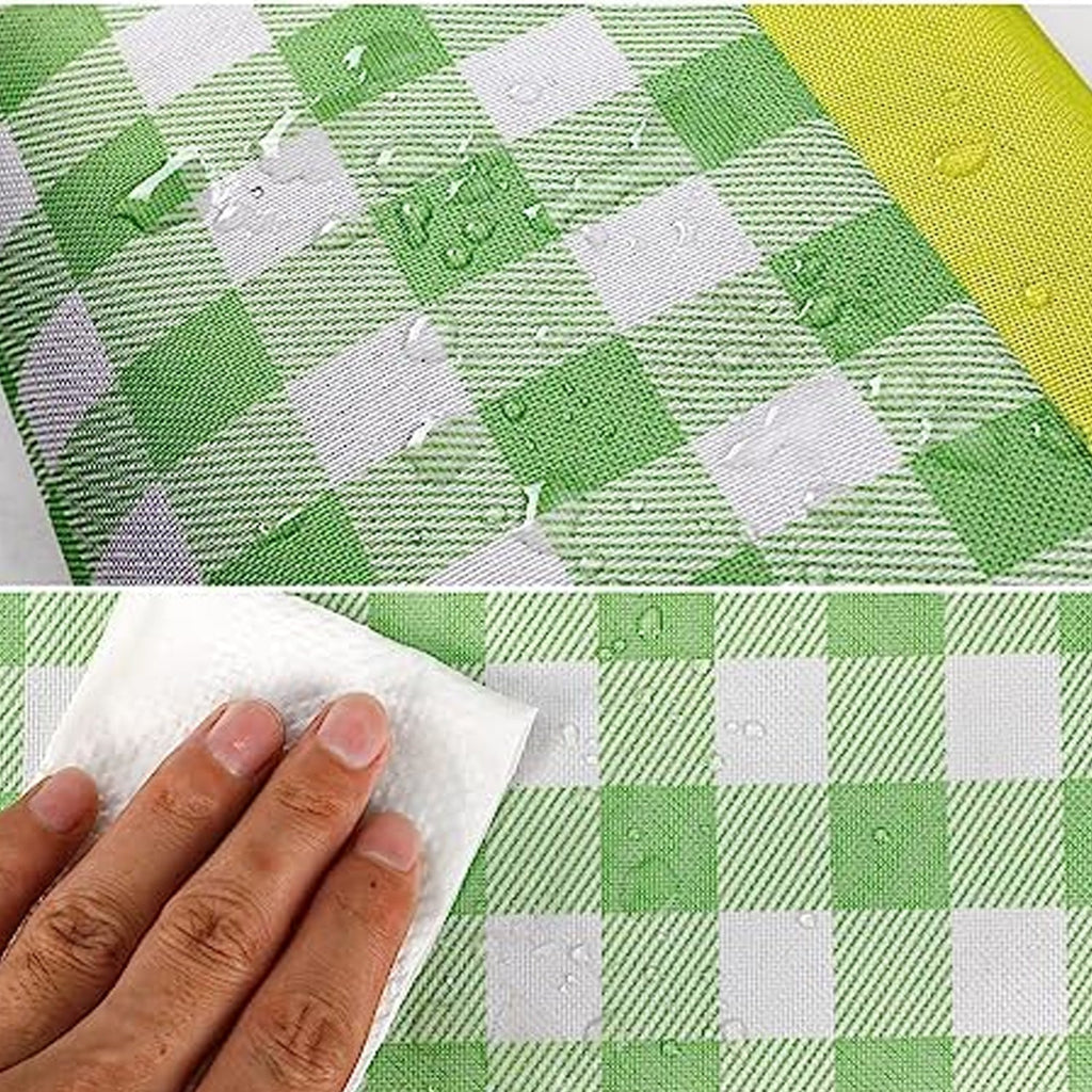 Picnic mat with carry handle, suitable for outdoor adventures
