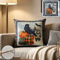 Decorative printed cushion cover 45x45 cm in stylish home decor design