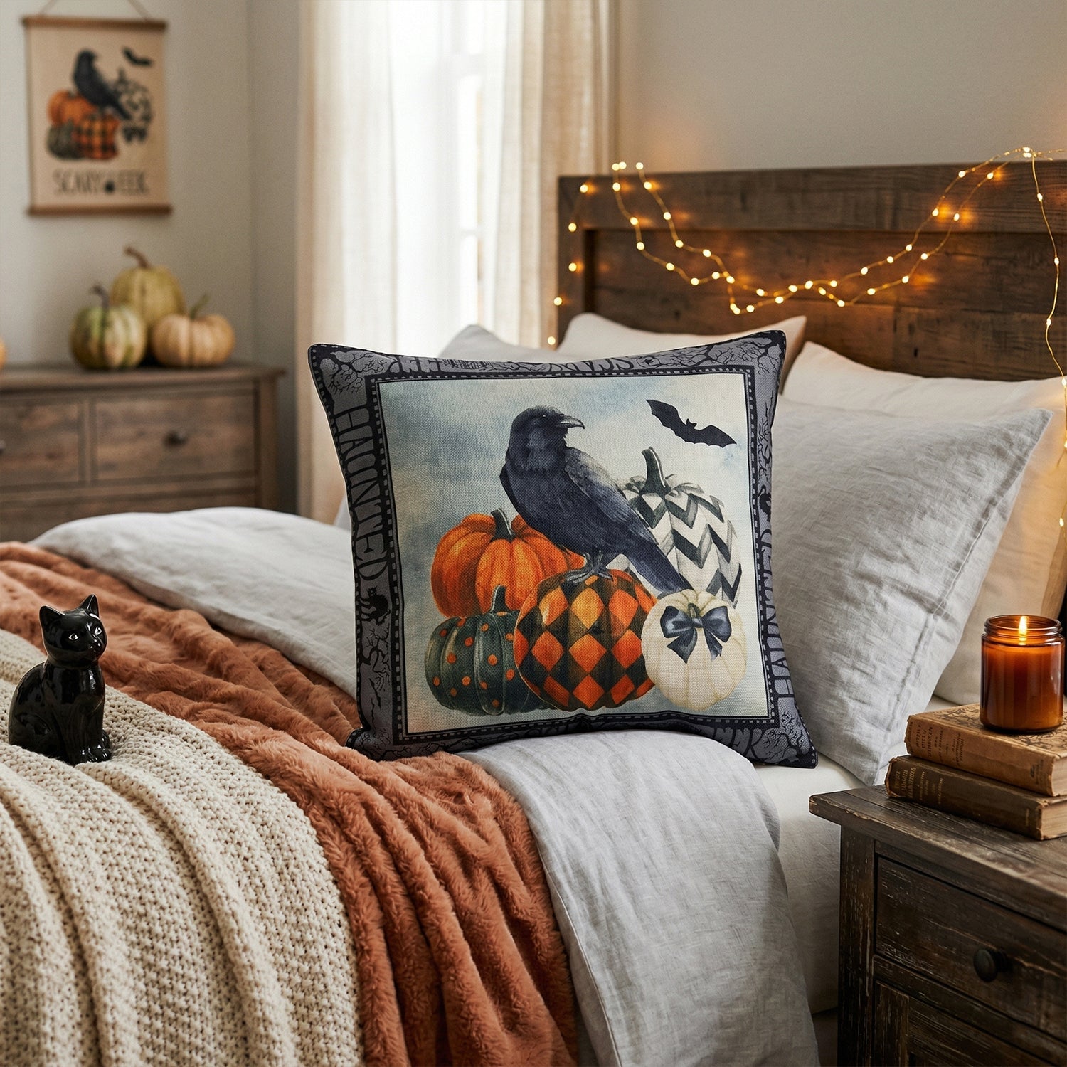 Lightweight stylish cushion cover suitable for living room decor
