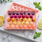 Kids friendly pink candy mold for lollipops and frozen treats