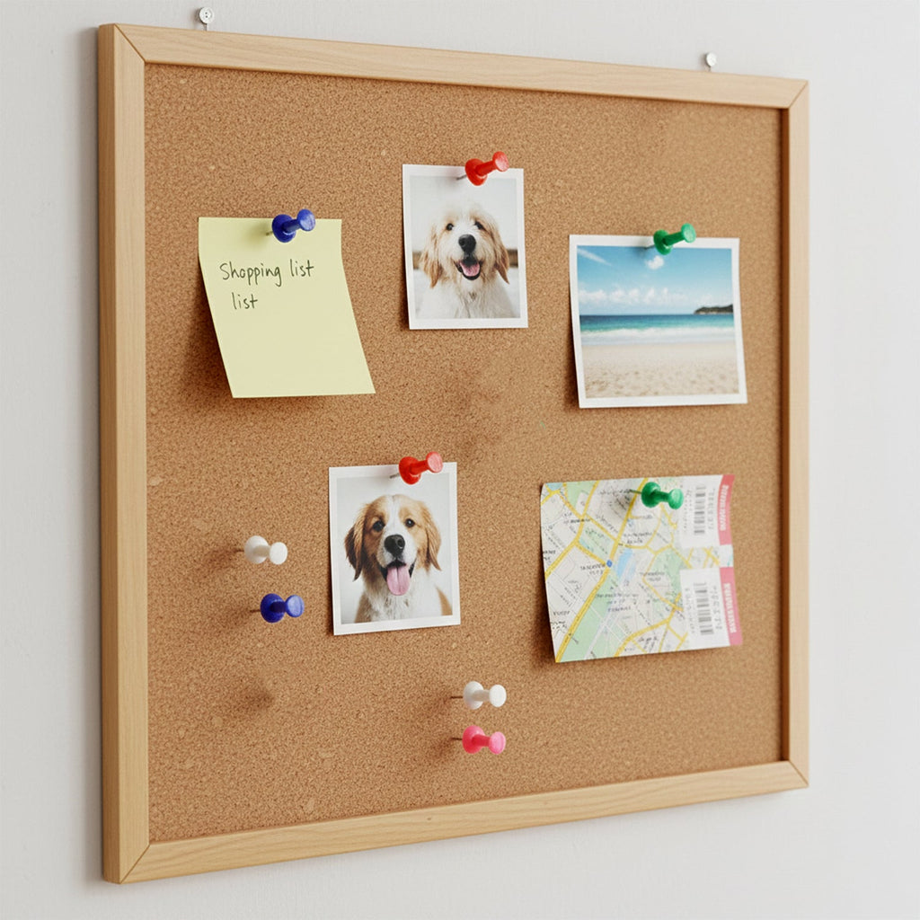 Push pins and binder clips assortment for office and school use