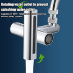 Front view of the high pressure shower head's spray face with multiple modes.