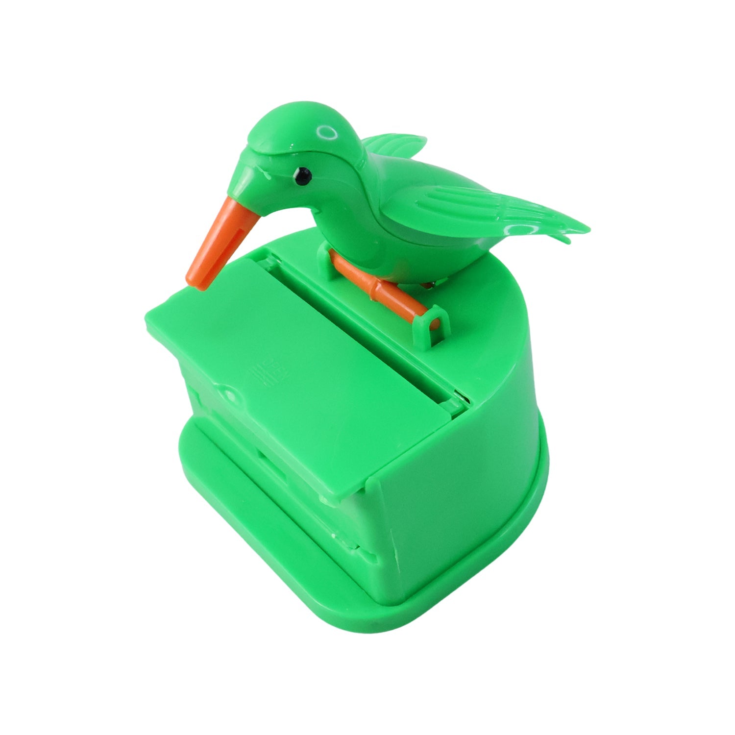 Decorative and hygienic bird design toothpick holder filled with toothpicks