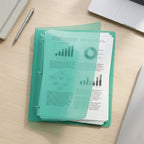 A4 plastic binder folder for documents