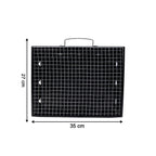 Stainless steel mesh BBQ grill suitable for outdoor use