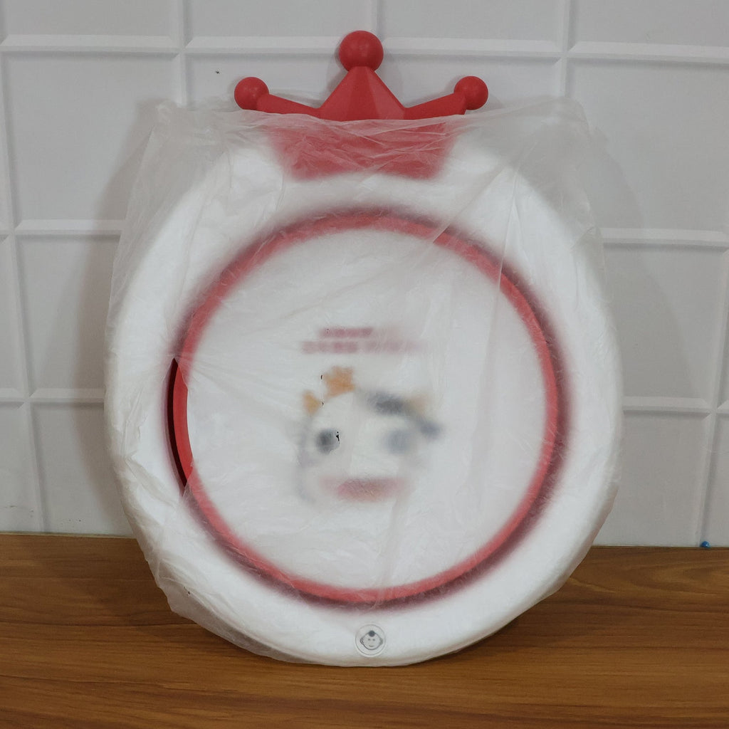 Lightweight, portable baby bathtub folded for travel convenience