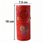 Portable bubble machine toy illuminated by LED lights for children