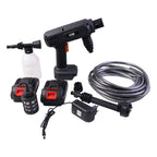 Vehicle washer spray gun set designed for portable and efficient cleaning