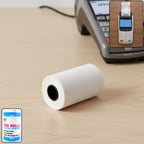 Thermal label roll designed for POS machine printing