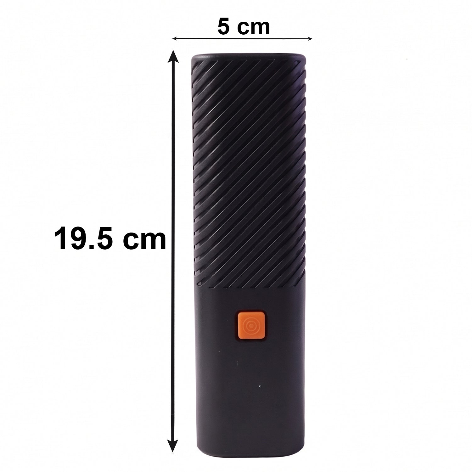 Inflator with LED light for low-light tyre inflation