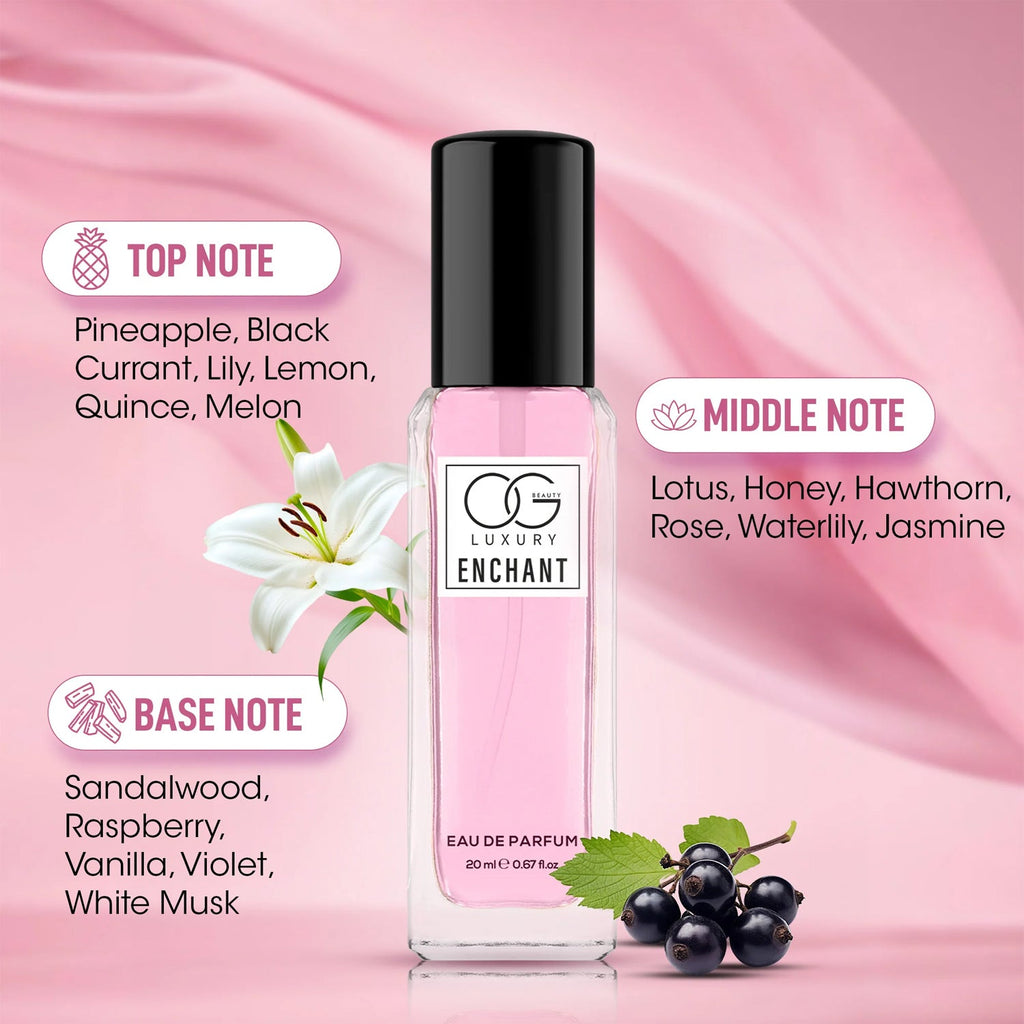 Individual 20ml perfume bottle from Pure Elegance Eau De Parfum Gift Set