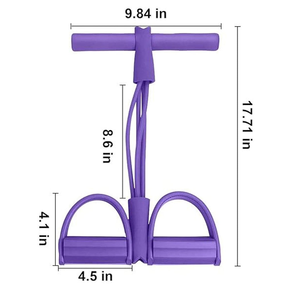 Size chart for resistance exerciser for accurate selection