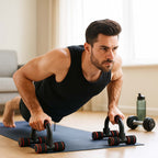 Durable Konex Push-Up Bars stand for fitness, showing robust construction and design.