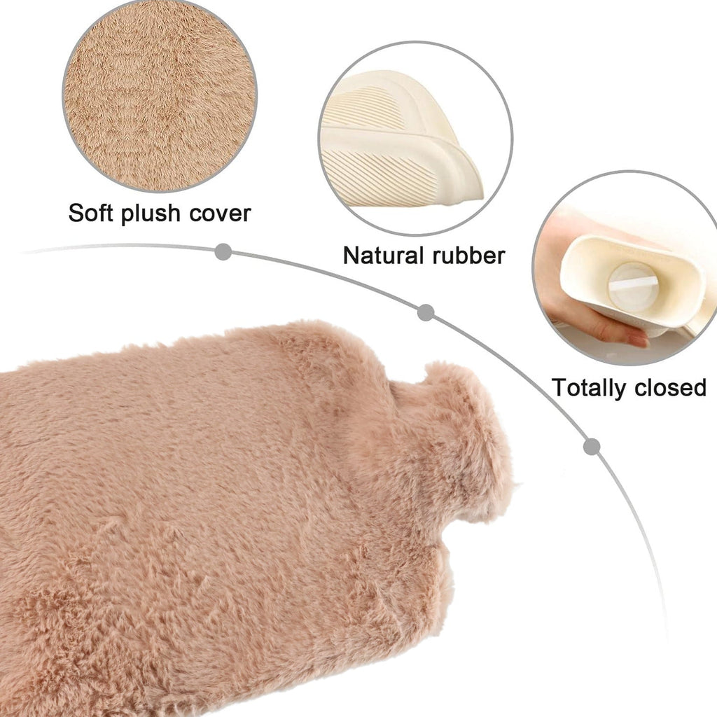 Heat therapy hot water bag for aches and muscle stiffness relief