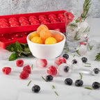 Reusable plastic lollipop mold for home candy production