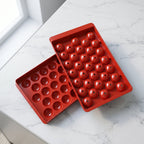 Kids candy maker mold in red for creative treats