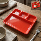 32×25 cm multipurpose compartment serving tray with sectioned design
