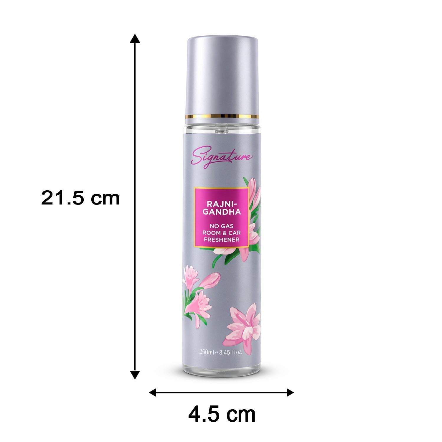 Refreshing tuberose fragrance spray for home, office, and car interiors
