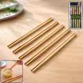 Premium reusable bamboo chopsticks set with 5 pairs