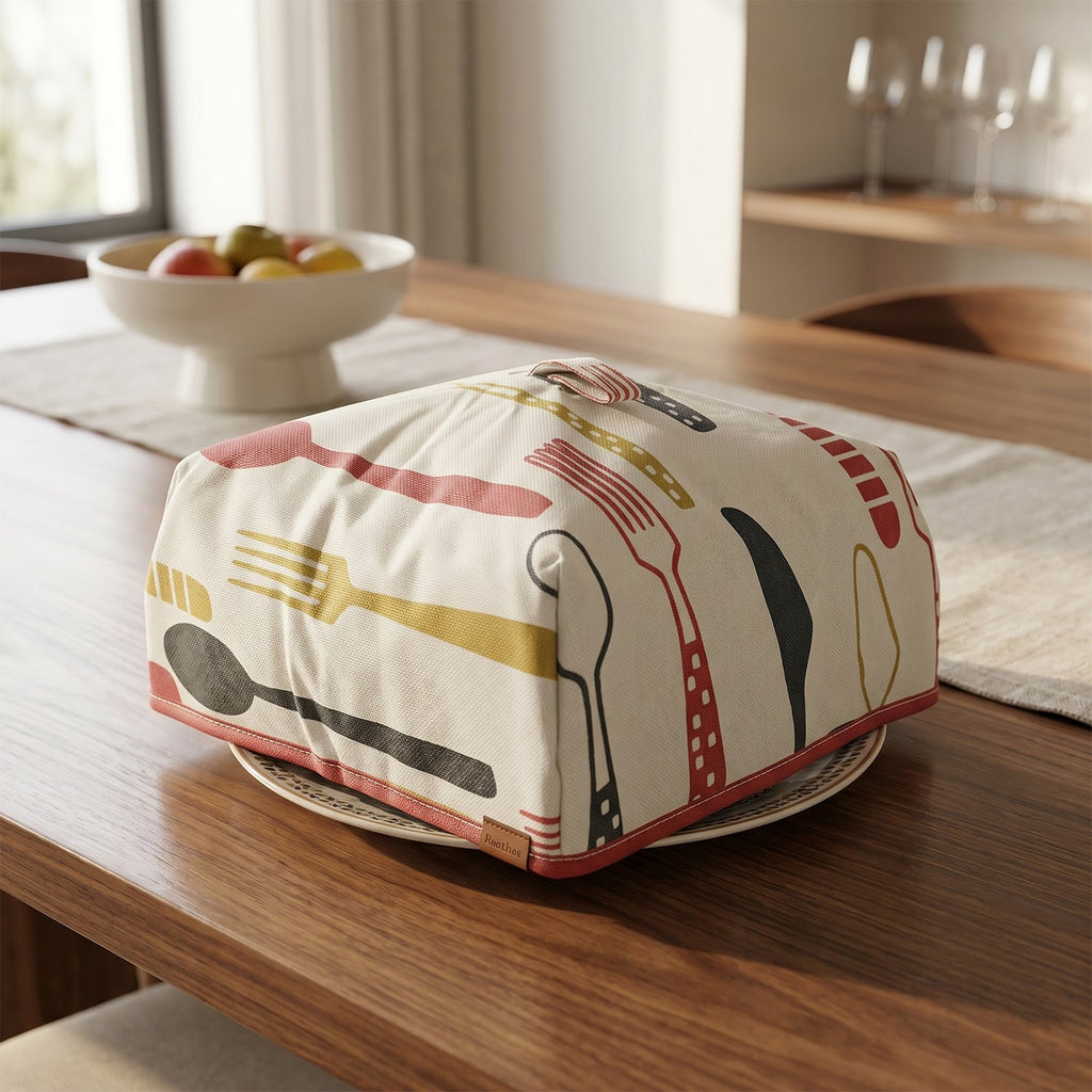 Foldable food cover protecting fruits and vegetables at home