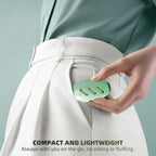 Portable reusable lint roller for clothes and furniture