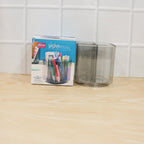 Stylish acrylic pen holder for workspace