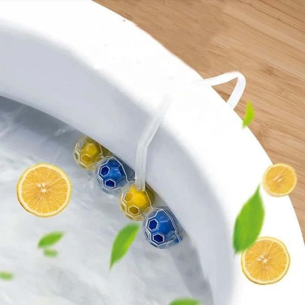 Toilet Cleaning Balls – Automatic Dual Action Freshness & Hygiene