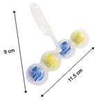 Toilet cleaning balls size comparison for easy toilet care