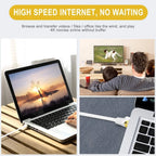 Flexible 2 meter Ethernet cable for seamless networking