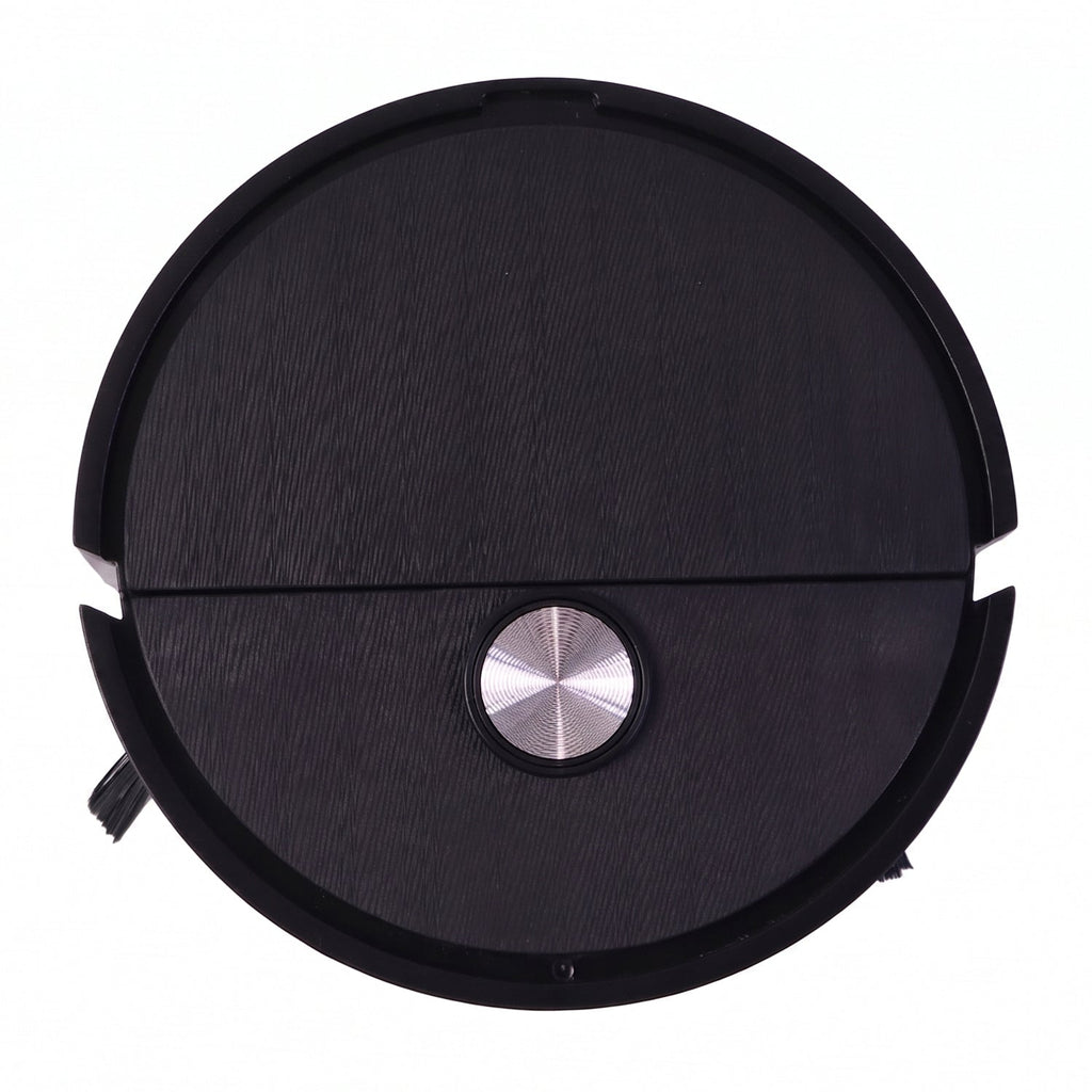 Multi-room automatic cleaning robot with dust and hair removal capability