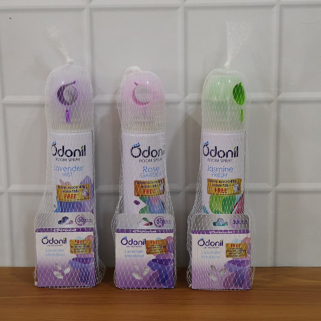 Mixed fragrance air freshener combo pack for indoor environments