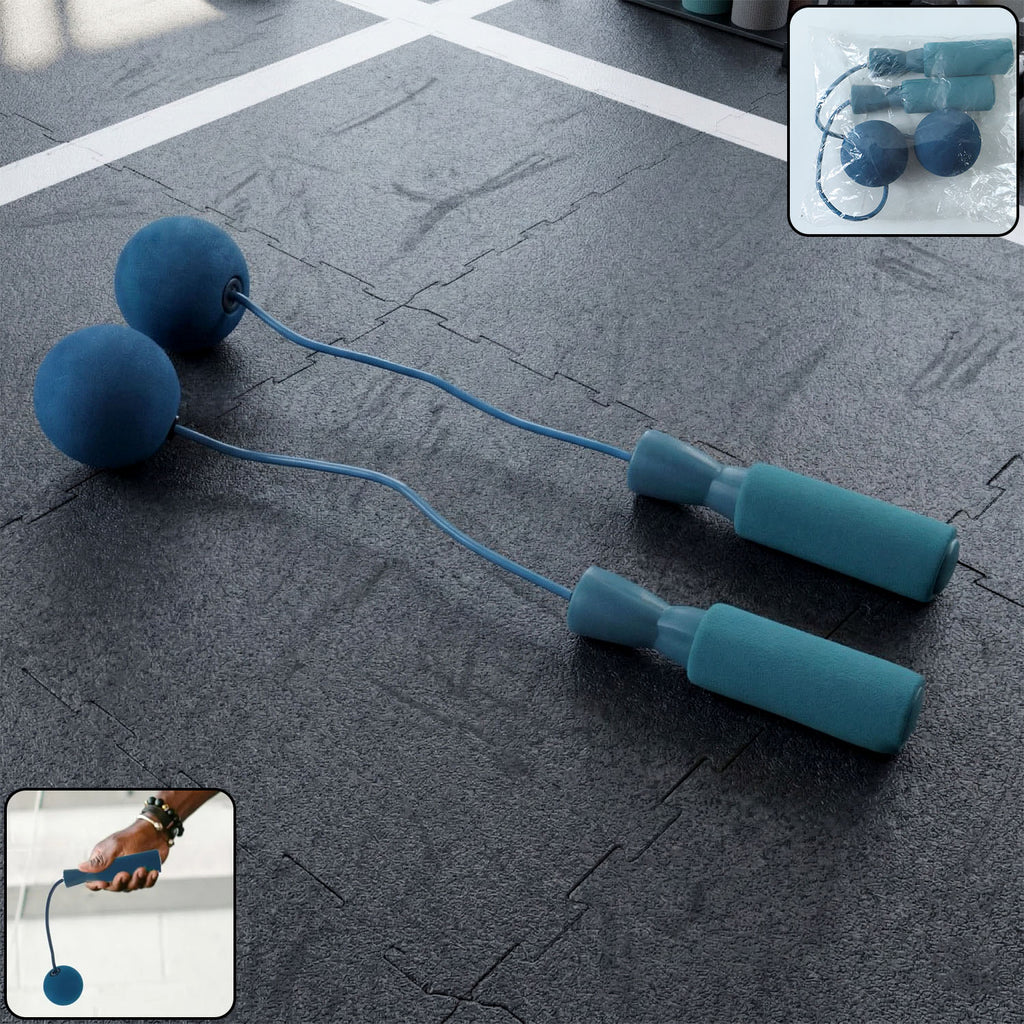 Fitness wrist ball exercise tool with handle grip for effective strength training