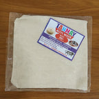 Round foldable cotton roti cover cloth highlighting texture