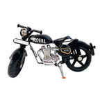 Stylish metal bullet bike miniature toy perfect for desk décor