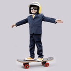 Stylish design of the Konex wood skateboard, appealing to all ages.