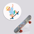 Konex wood skateboard, perfect for beginners, ready for action.