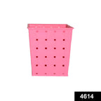 Indo Glow square railing planter with a stylish dotted pattern, ideal for small plants.