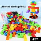 A collection of small, multi-colored building bricks for children, an ideal educational toy.