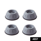 Set of four anti vibration pads for washing machines and dryers