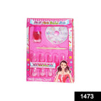 Stylish packaging of the Gamevana nail art studio, perfect as a gift for girls.