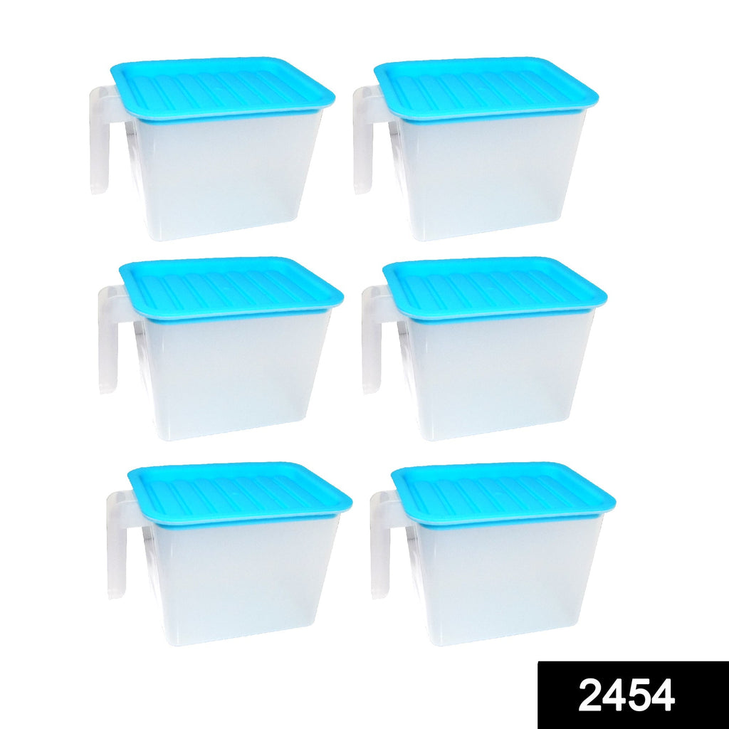 Stackable unbreakable food storage containers for pantry organization.