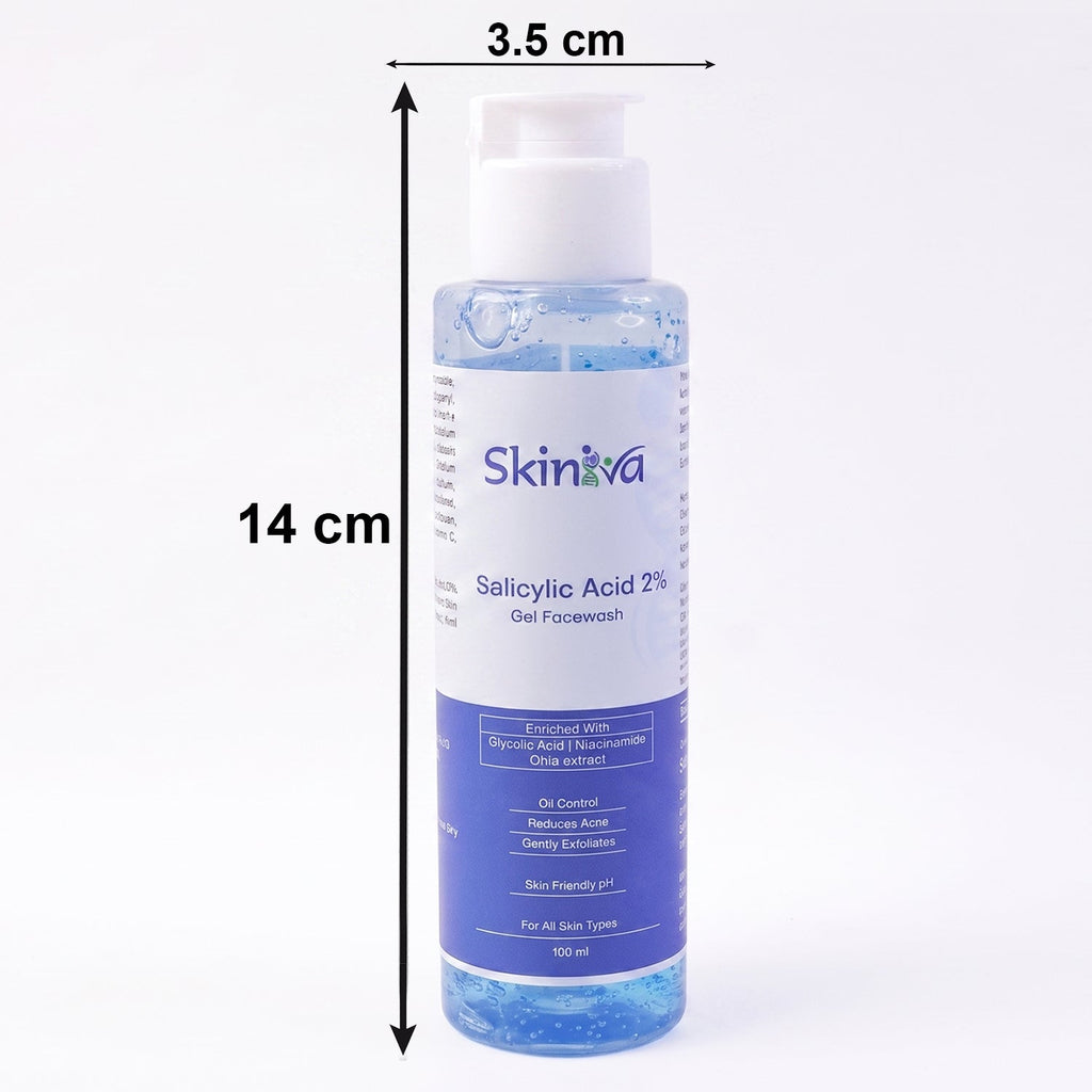gentle exfoliating face wash for clear and smooth skin