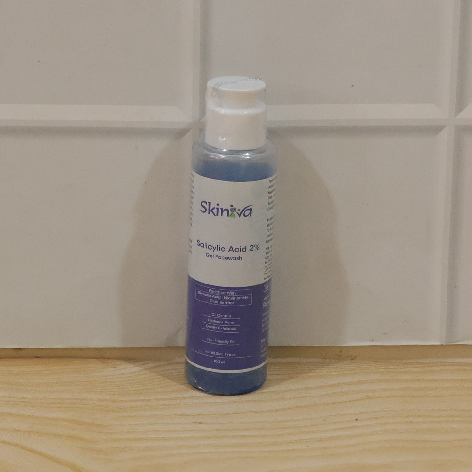 acne prone skin face wash with salicylic acid formula