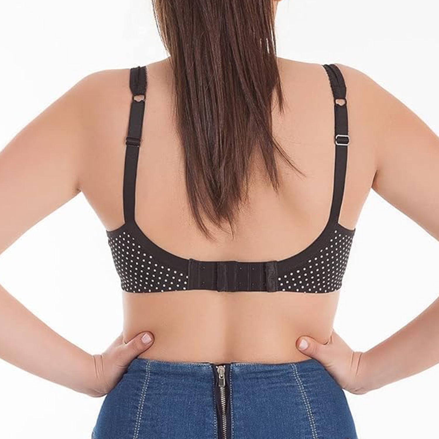 Flexible elastic and 2-hook design of bra extender set