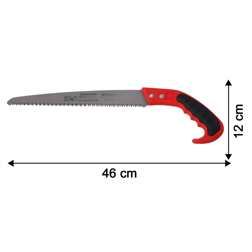 Outdoor garden pruning saw designed for trimming trees and plants