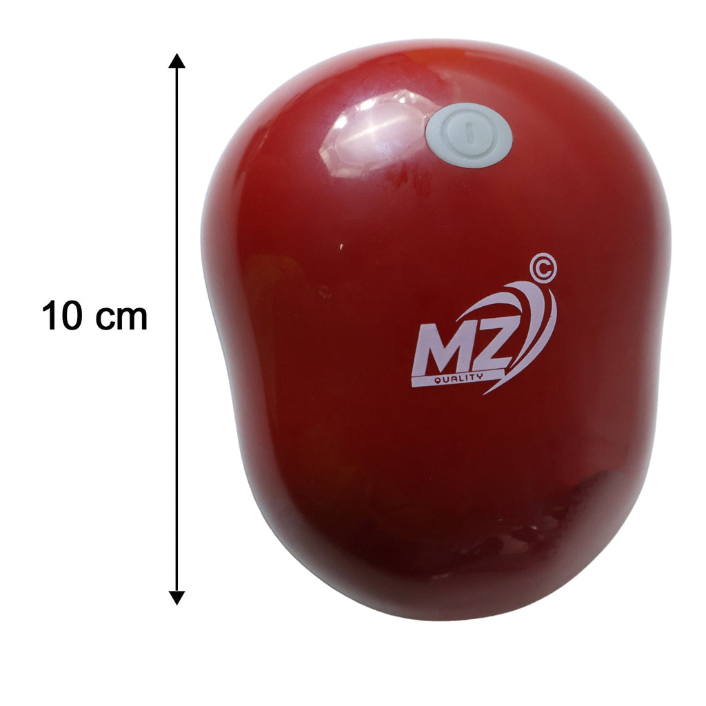 Scalp massager showing compact size for travel