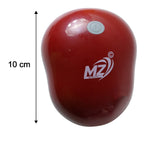 Scalp massager showing compact size for travel